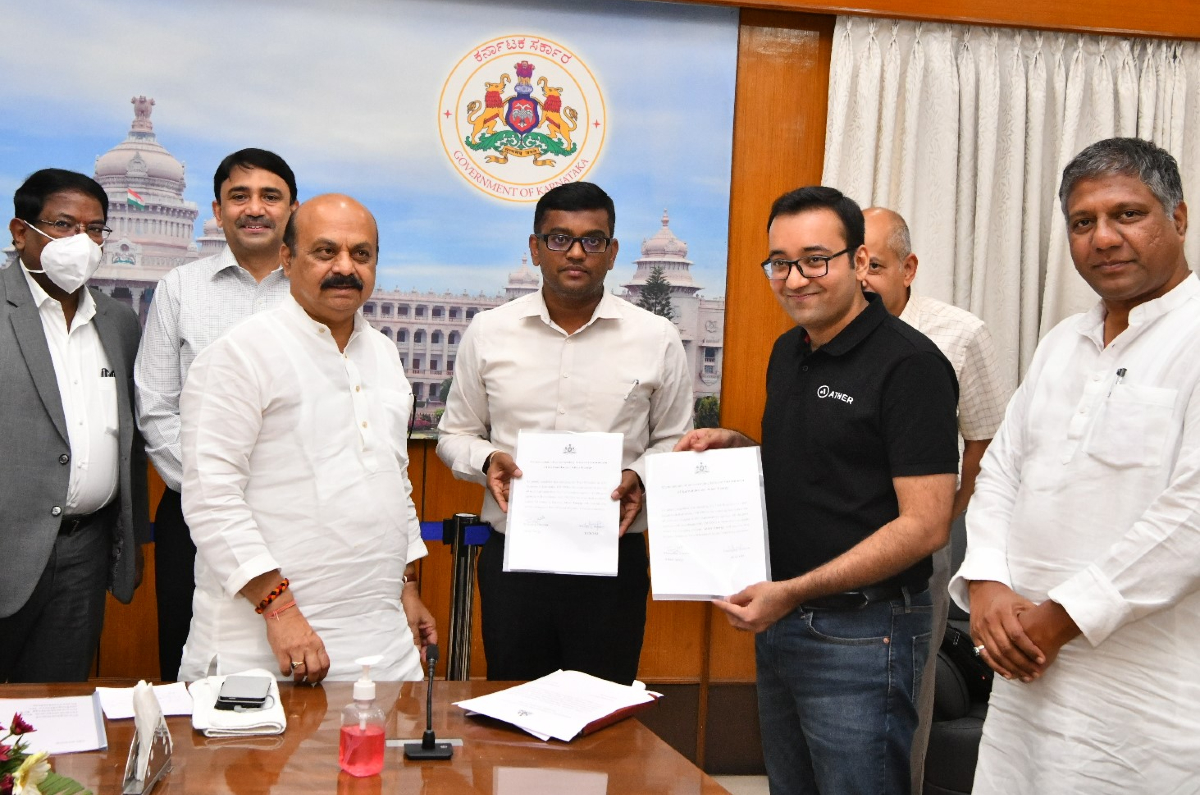 Ather signs MoU with Karnataka government to set up fast charger network